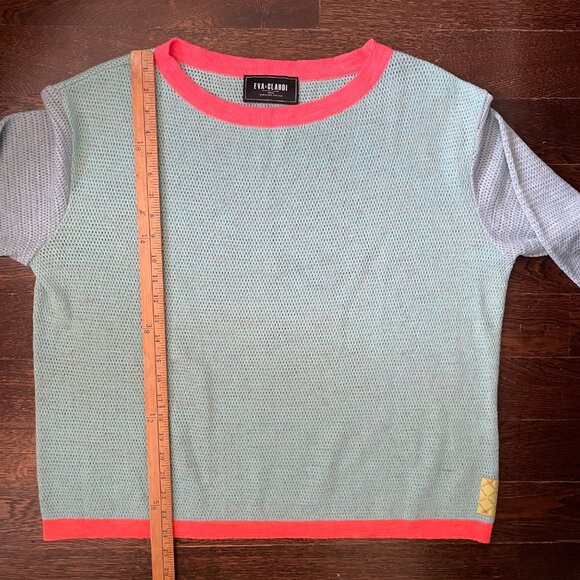 Gorgeous Eva & Claudi Danish Design Wool Boho Sweater-Size XL - Picture 9 of 9